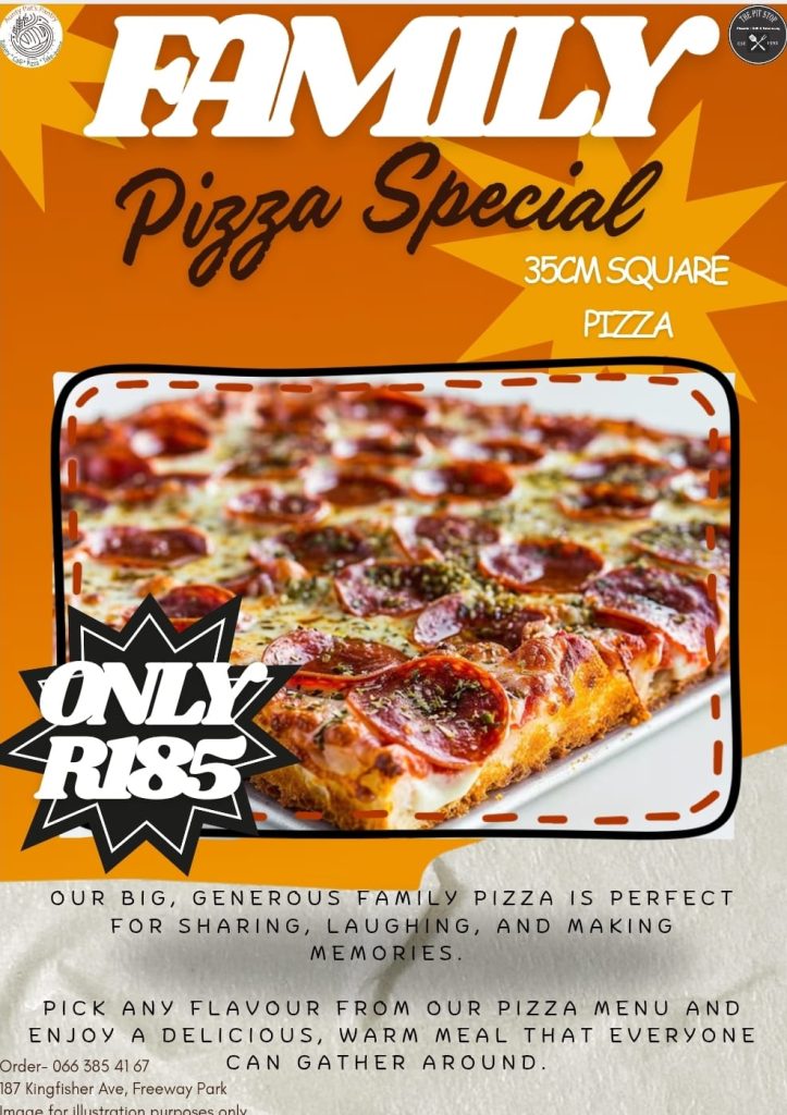 Family Pizza – 35cm Square